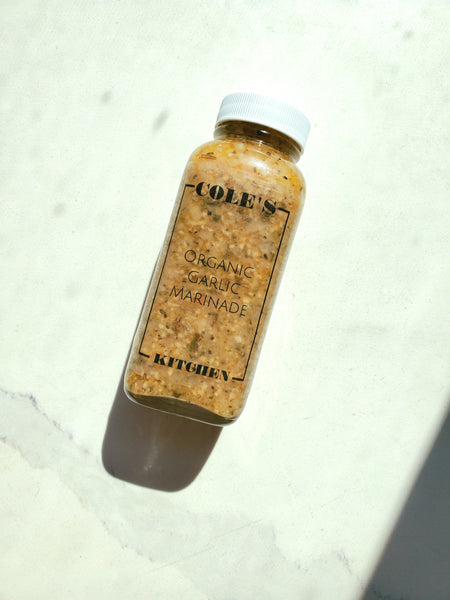 Organic Garlic Marinade