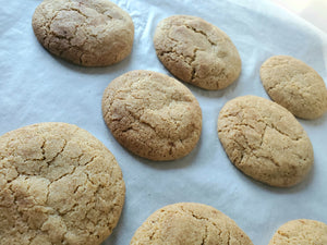 Maple Ginger Snap Cookies